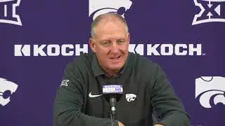 K-State Football | Chris Klieman Press Conference - Oct. 28, 2024