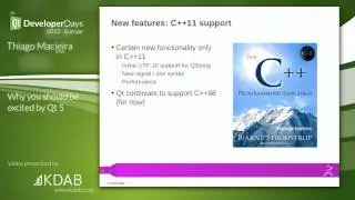 QtDD12 - Why you should be excited by Qt 5 - Thiago Macieira