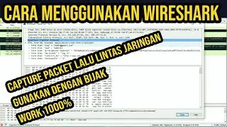 TUTORIAL CARA MENGGUNAKAN WIRESHARK | MENEMUKAN U53RN4M3 P455W0RD PADA LALU LINTAS PACKET JARINGAN