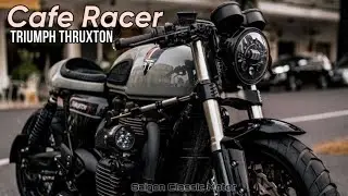 Triumph Thruxton “Cafe Racer” by Saigon Classic Motor