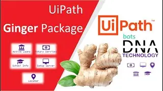 UiPath Ginger Package in  DNA total 5 UiPath Projects overview | Gain Experience by Practicing