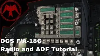 DCS F/A-18c Hornet Radio and ADF Tutorial