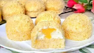 They'll be gone in 1 minute🍋 The dessert is a real treat. 👌Quick and easy recipe!