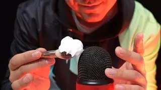 ASMR I will shave you (sounds of shaving, cream, ear massage)