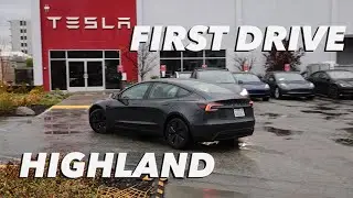 Model 3 Highland (2024 Refresh) First Drive in North America!!