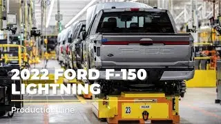 The New 2022 Ford F-150 Lightning Production Line | Ford Plant | How Ford Truck is Made