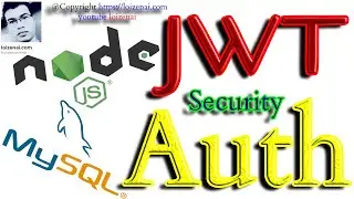 Token Based Authentication in Node js using JWT JSON Web Tokens + MySQL Example