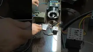 Turning on and off the electric motor with a sensor💯💯💯