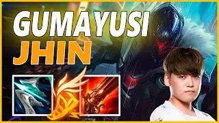 ⚡GUMAYUSI JHIN ADC GAMEPLAY⚡SEASON 12 LEAGUE OF LEGENDS