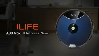 ILIFE A80 Max Powerful Robotic Vacuum with Convenient App Control