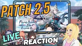 Flying Aureus Shot to Lupine Rue - Patch 2.5 Live Reaction - Honkai: Star Rail