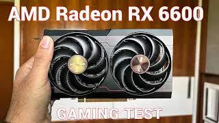 AMD Radeon RX 6600 Gaming Test