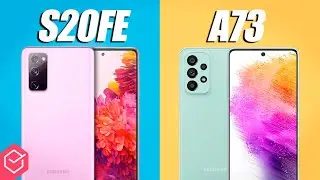 S20 FE vs GALAXY A73 // qual melhor celular SAMSUNG custo benefício?