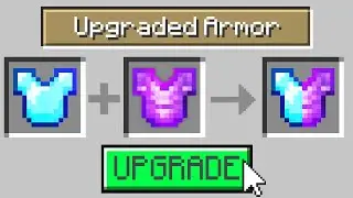 Minecraft, But You Can Upgrade Any Item...