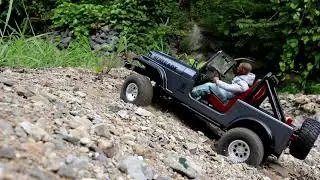 rc car | jeep cj7 Renegade | 1/6 jeep cj7 rc | adventure off road test run