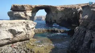 Blue Hole and Azure Window Gozo Malta