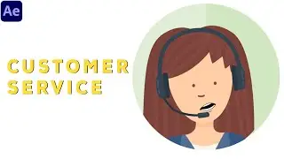 Customer Service Animation | After Effects Tutorial