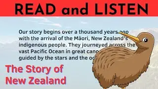 The Story of New Zealand: Discover New Zealand’s History - Read-Aloud in English