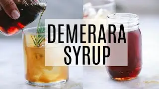 demerara syrup recipe