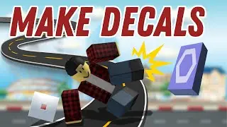 How to Make Decals in Roblox | ROBLOX Tutorial