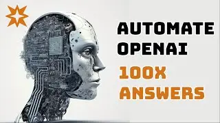 ChatGPT Guide | Get 100+ Answers at Once | OpenAI API Zapier Tutorial