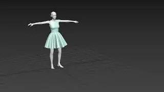 How to Create Character Cloth Animation in 3ds max | Cloth Modi. x Garment Maker #3dsmax