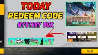 FREE FIRE REDEEM CODE TODAY I FREE FIRE MYSTERY BOX REDEEM CODE 29 JUNE I PRO LEAGUE REDEEM CODE FF