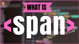 What is span tag in html | Span tag | html span tag | Learn HTML span & div in 5 minutes 🔥