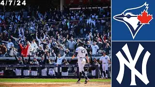 New York Yankees Highlights: vs Toronto Blue Jays | 4/7/24