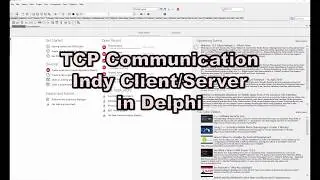 TCP client and server in Delphi