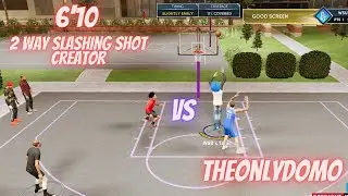 2 WAY SLASHING SHOT CREATOR PF VS TheOnlyDomo on NBA 2K21 NEXT GEN!