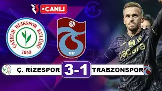 Rizespor 3-1 Trabzonspor / Süper Lig Canlı Yayın