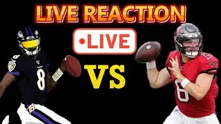 Baltimore Ravens vs Tampa Bay Buccaneers: Monday Night Football  Live Game Reaction & Analysis!