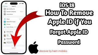 How To Remove Apple ID if You Forgot Your Apple ID Password