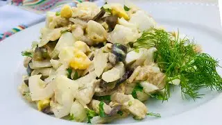 Нереальные БАКЛАЖАНЫ. Салат и закуска 2 в 1. Время поесть.