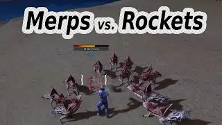 MerpDerp (many Merps vs. rocket launcher) - Entropia Universe