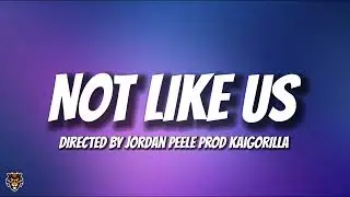 Kendrick Lamar - Not Like Us (but it was directed by Jordan Peele) Prod. @KaiGoRilla