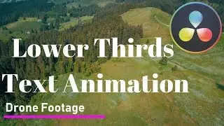 Easy Lower Thirds in DaVinci Resolve 15