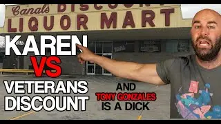 Karen KILLS Military Discount at Liquor Store