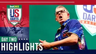 KING OF NYC 👑 Day Two Highlights | 2023 Bet365 US Darts Masters