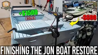 Jon Boat Restoration COMPLETE | 14ft Jon Boat Build Recap