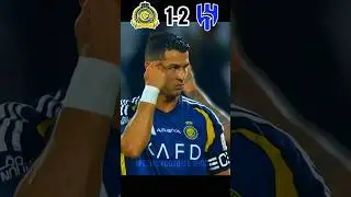 Al Nassr Vs Al Hilal 1-4 Final Super Cup 2024 #highlights  #shorts #cristianoronaldo #football #cr7