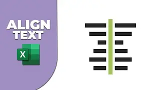 How to align text in excel spreadsheet