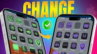 How to Change App Icon Color on iPhone After iOS 18 Update | Change App Icon Colors