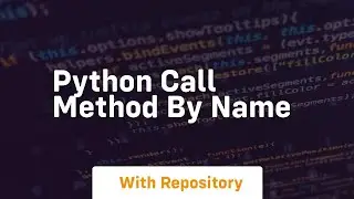 python call method by name