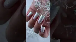 ЛЕДЯНЫЕ СНЕЖИНКИ❄️🩵ЗИМНИЙ МАНИКЮР 