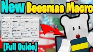 New BEST Beesmas *MACRO* Settings [GUIDE] in beesmas bee swarm simulator