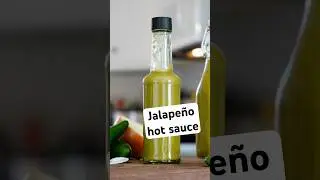 Jalapeño hot sauce recipe #recipeshorts #hotsauce