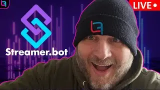 OBS Studio Stream Layout Design and Actions with Streamer.bot