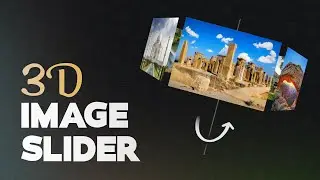 3D Rotating Image Slider using JavaScript